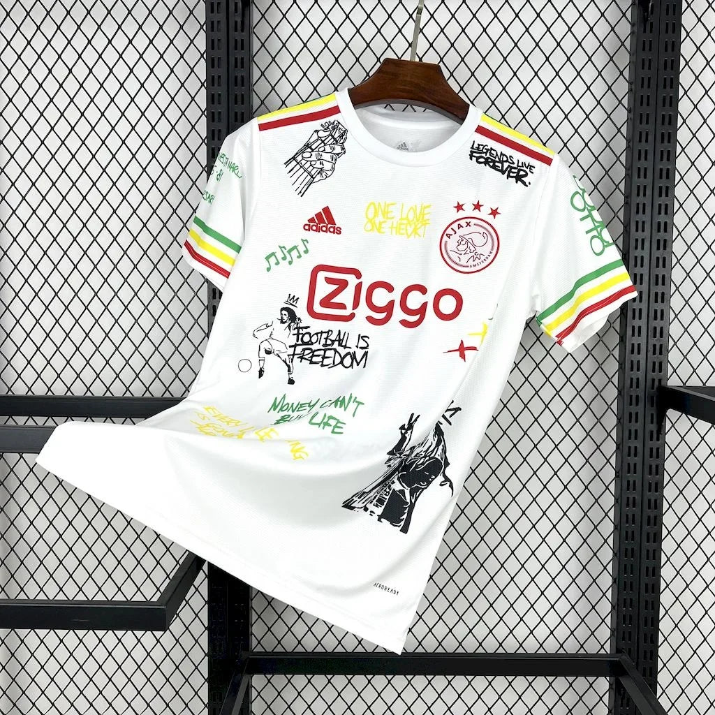Ajax Amsterdam Bob Marley Shirt Football 2025 2026
