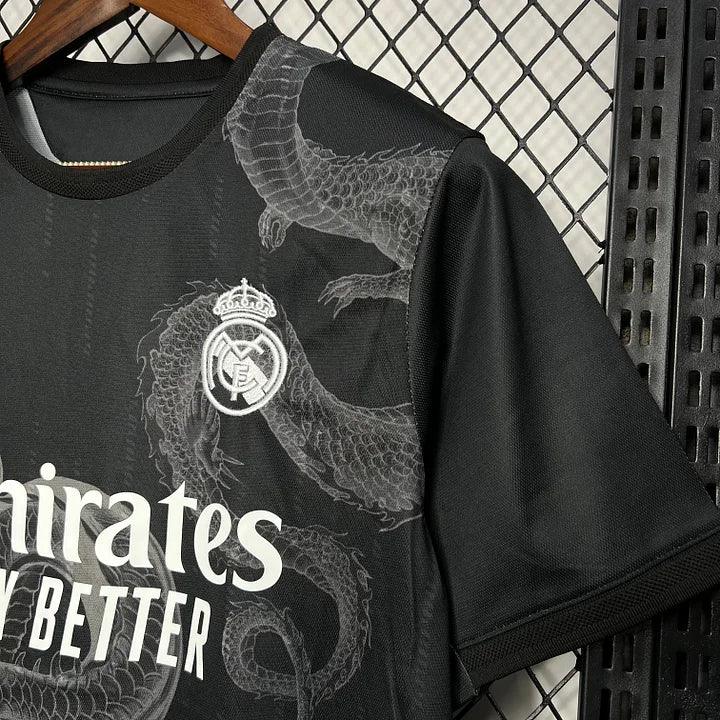 Real Madrid Football Shirt 2024 2025 Black