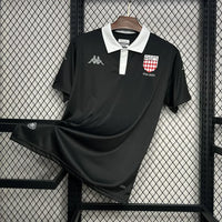 AS Monaco Football Black Shirt 2024 2025