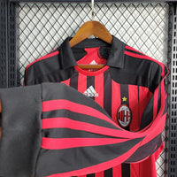 AC Milan Retro Shirt 2007 2008 Long Sleeve