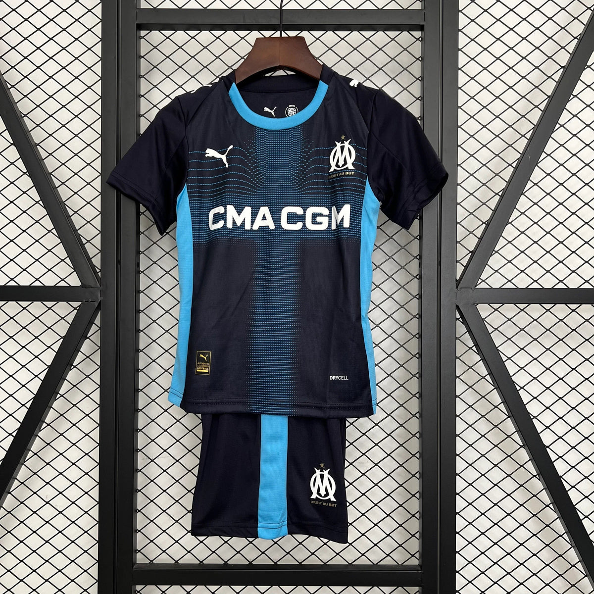 Kids Marseille Away Kit 2025-26