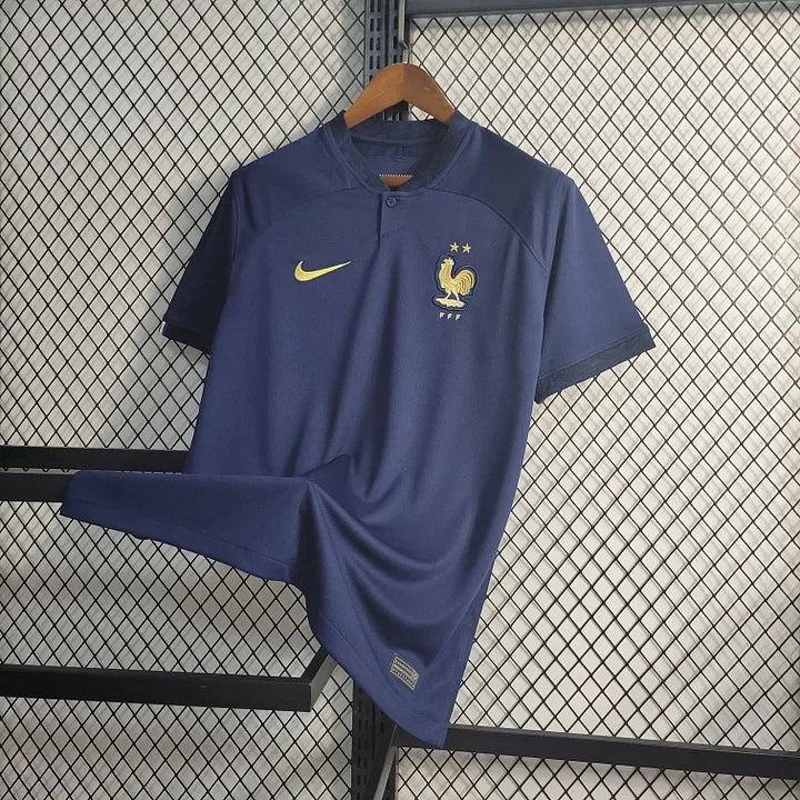 Team of France Shirt Home Shirt 2022/23 World Cup