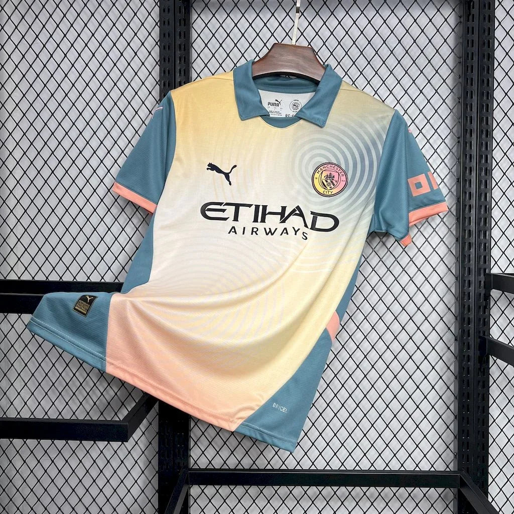 Manchester City Football Shirt 2024 2025 Fourth