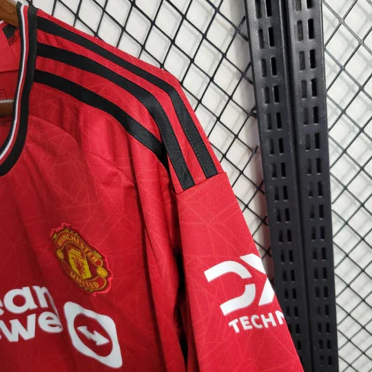 Manchester United Shirt 2023 2024 Long Sleeve