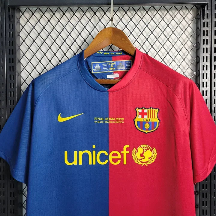 Retro FC Barcelona Home Shirt 2008-09