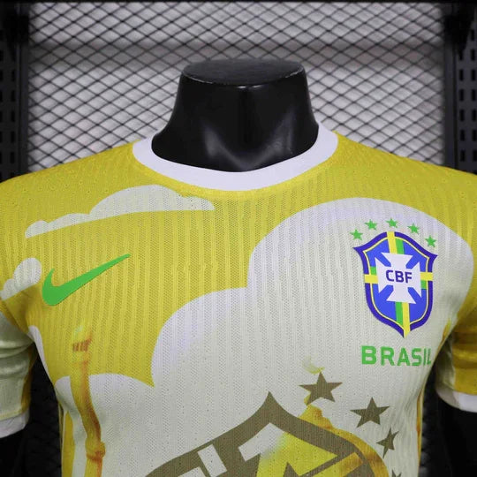 Brazil Concept Shirt 2025 Yellow