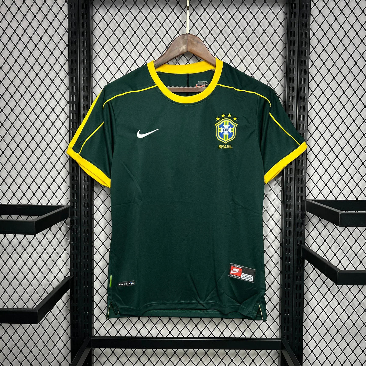 Brazil Football Retro Shirt 1998