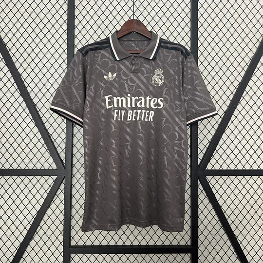 Real Madrid Third Black Shirt 2024/25