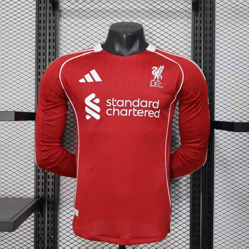 Liverpool Long Sleeve Shirt 2025-26