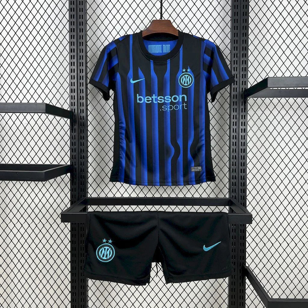 Kids Inter Milan Kit 2025-26