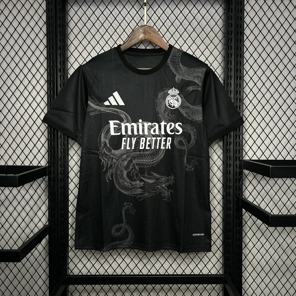 Real Madrid Football Shirt 2024 2025 Black