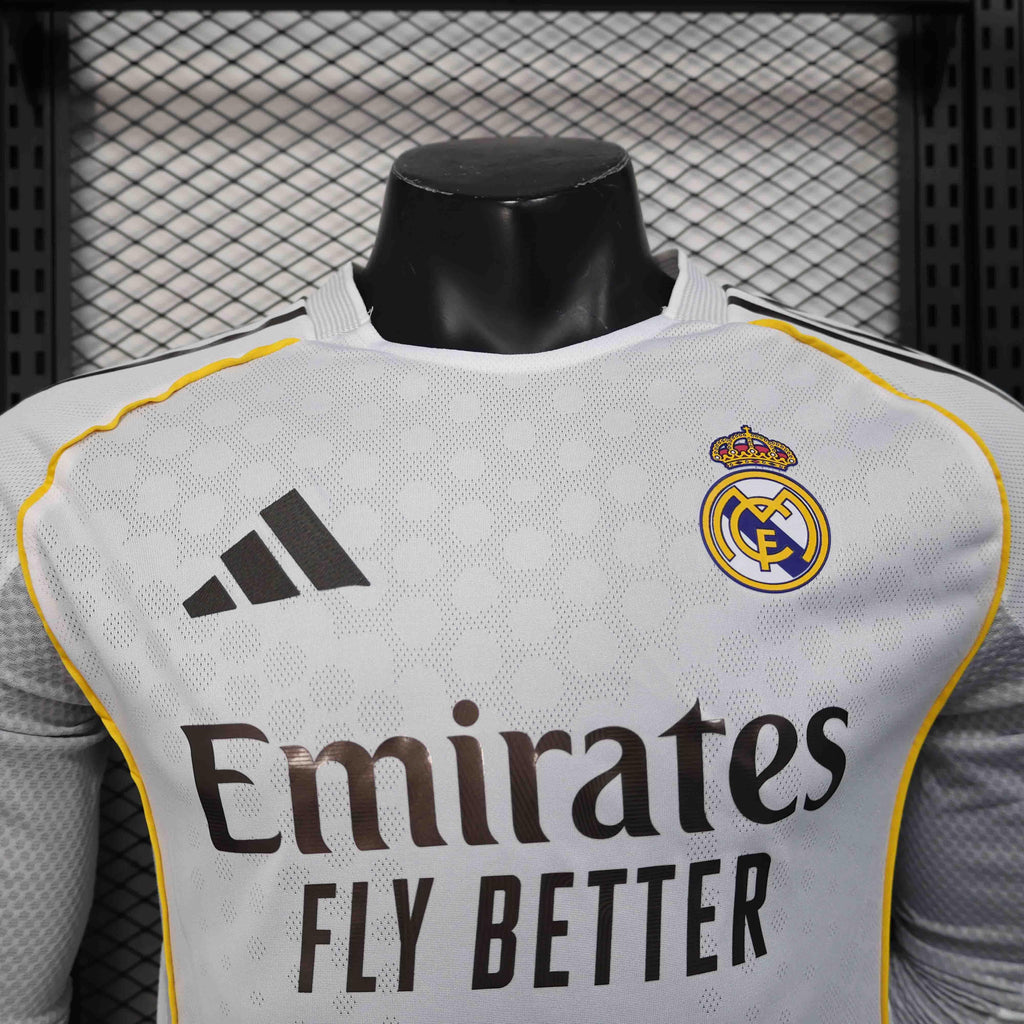 25-26 Real Madrid Long Sleeve Shirt