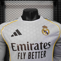 25-26 Real Madrid Long Sleeve Shirt