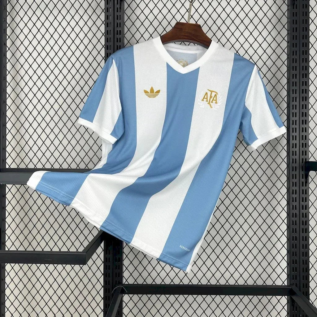 Argentina Football 50th Anniversary Shirt 2024 2025