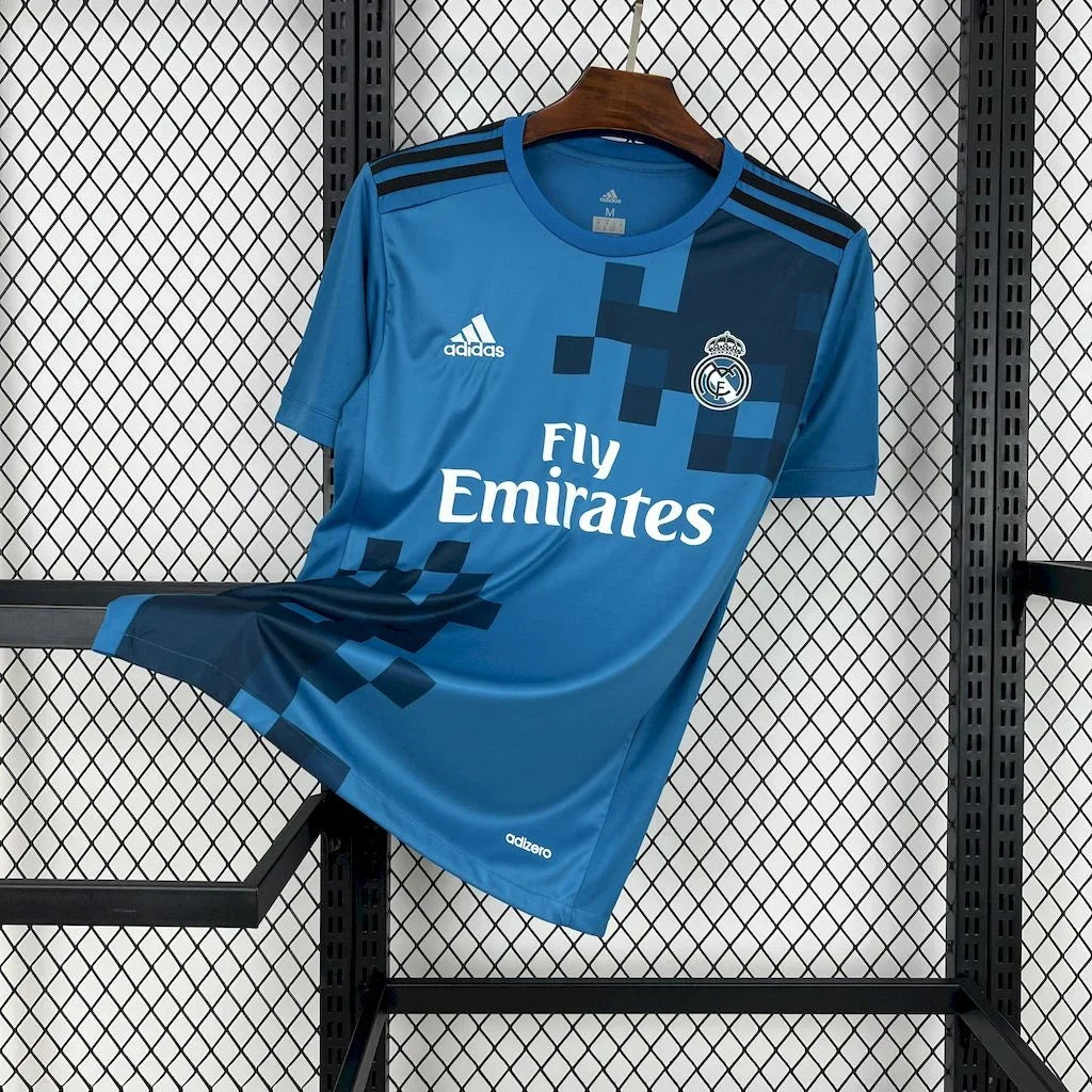 Real Madrid Shirt Football 2017 2018 Retro