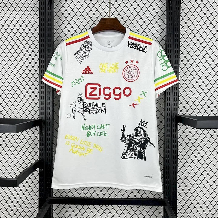 Ajax Amsterdam Bob Marley Shirt Football 2025 2026