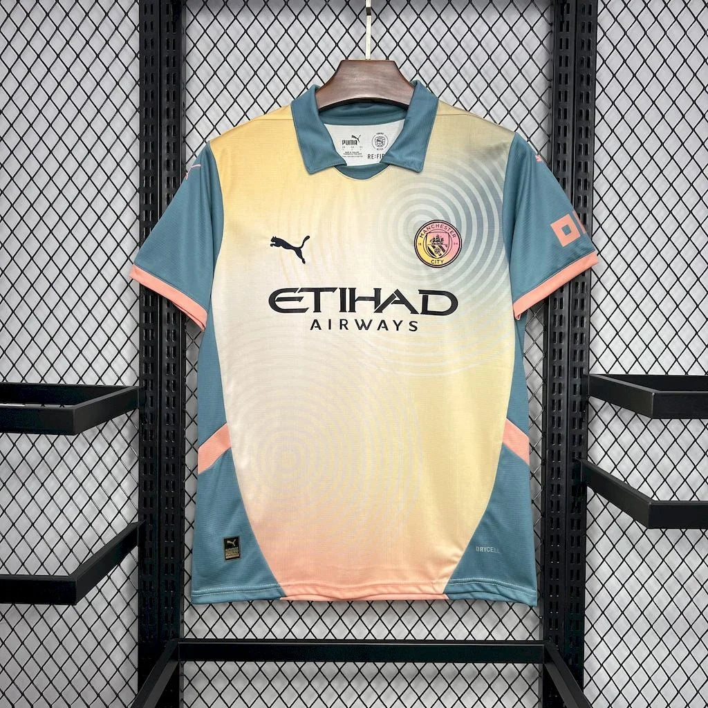 Manchester City Football Shirt 2024 2025 Fourth