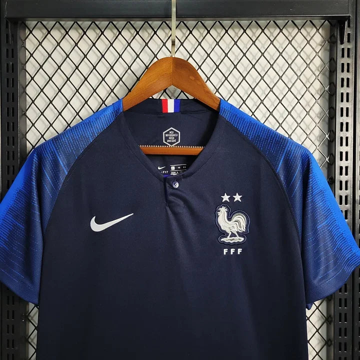 Team of France Shirt Retro Shirt 2018