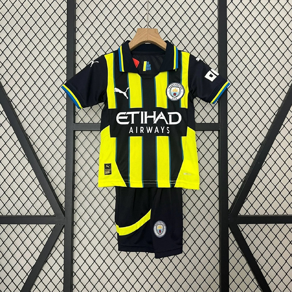 Kids Manchester City Away Kit 2024-25