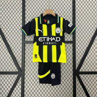 Kids Manchester City Away Kit 2024-25