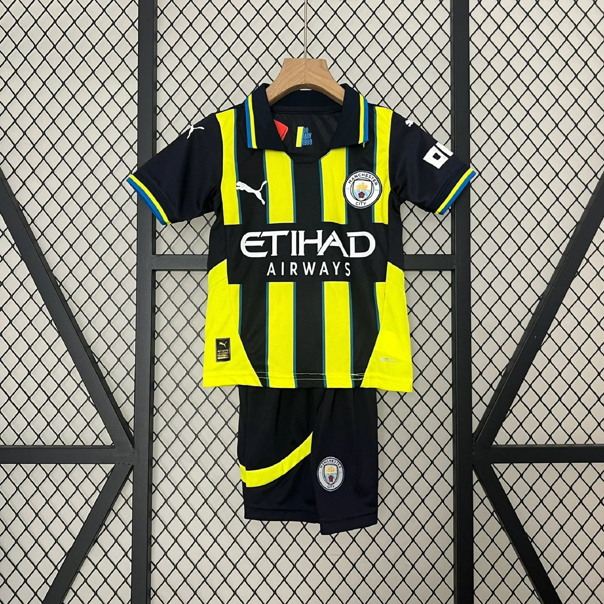 Kids Manchester City Away Kit 2024-25