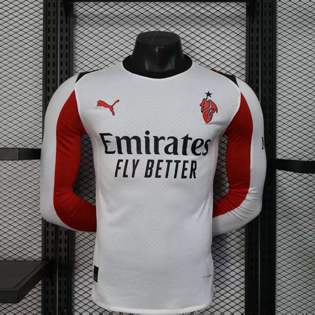 AC Milan Long Sleeve Shirt 2025-26