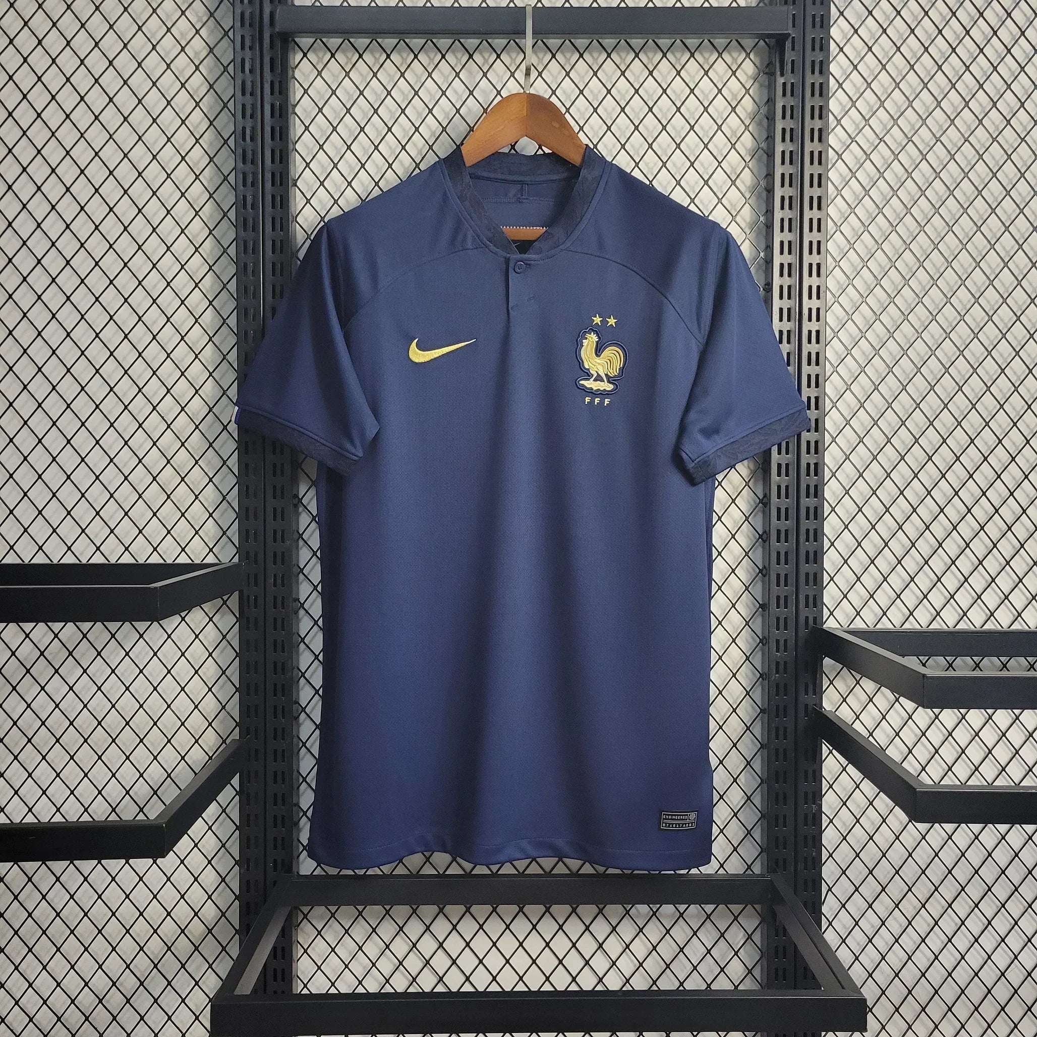 Team of France Shirt Home Shirt 2022/23 World Cup