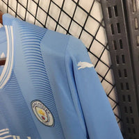 Manchester City Shirt 2023 2024 Long Sleeve
