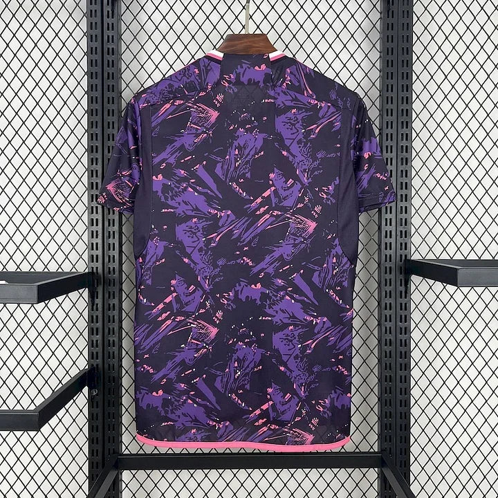 Real Madrid Football Concept Pink Shirt 2024 2025