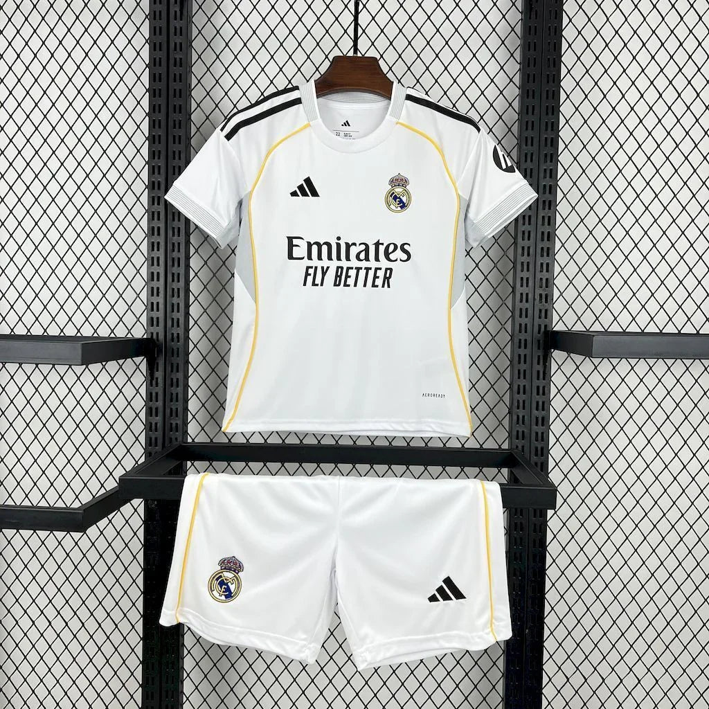 Kids Real Madrid Kit 2025-26