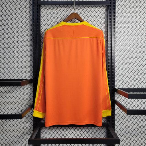 Retro Long Sleeve Shirt 1998 Brazil Goalkeeper