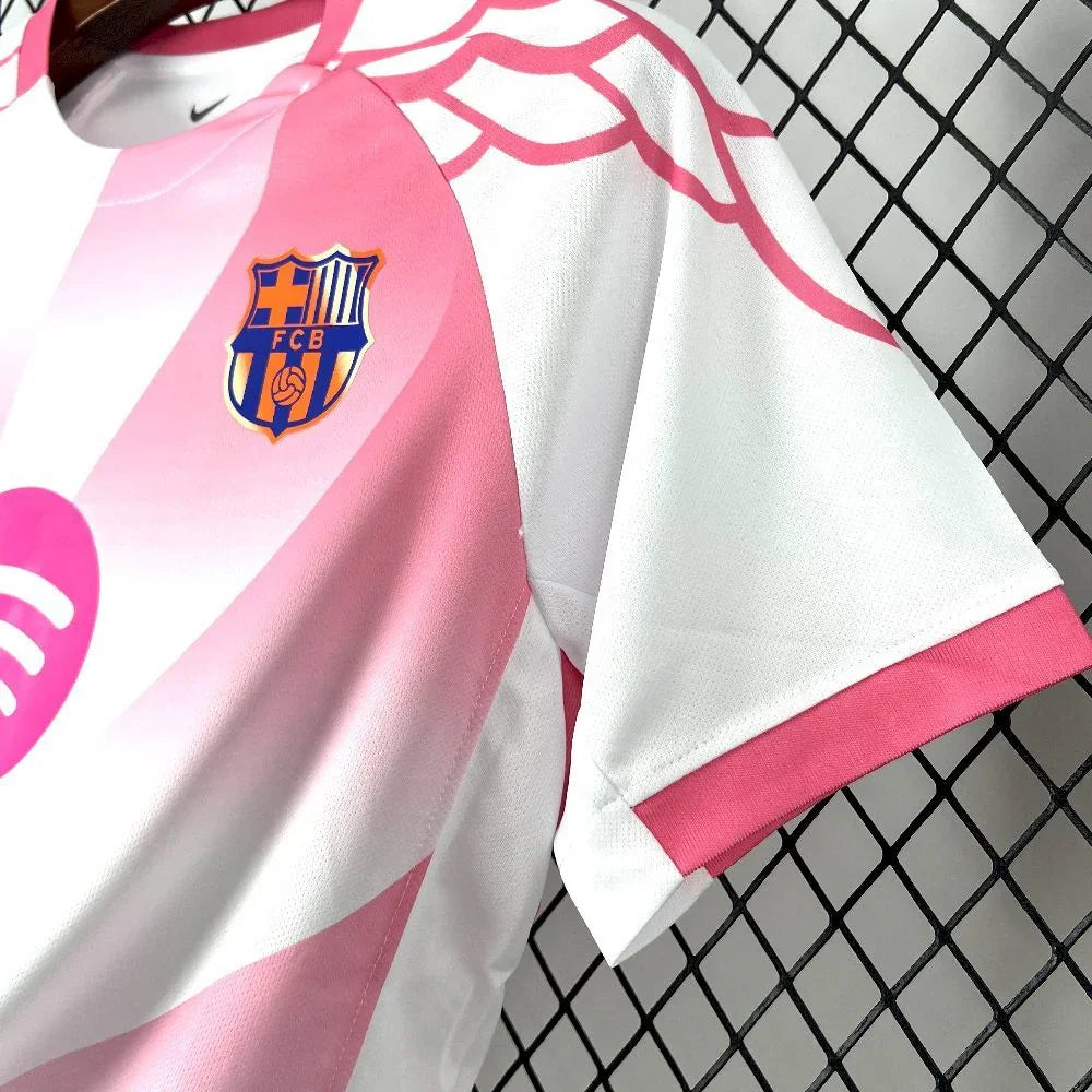 FC Barcelona Concept Pink & White Shirt 2025-26