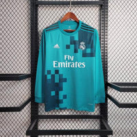 Real Madrid Shirt 2017 2018 Long Sleeve Retro