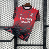 Real Madrid Football Concept Pink Shirt 2024 2025