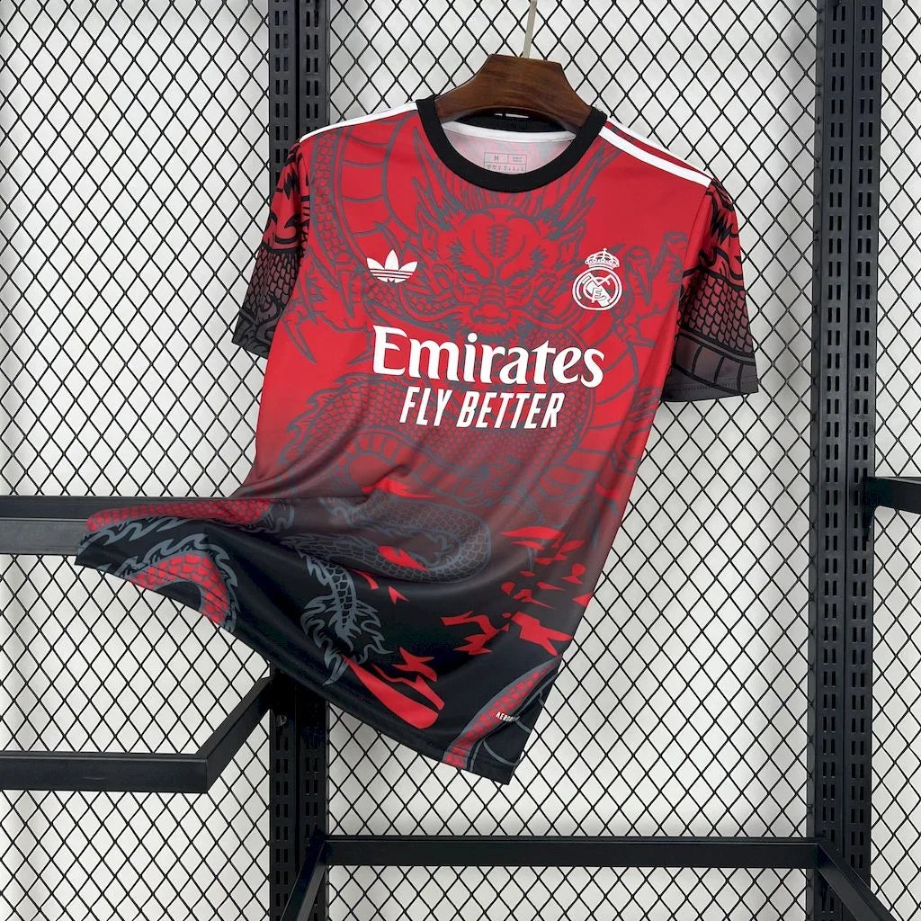 Real Madrid Football Concept Pink Shirt 2024 2025
