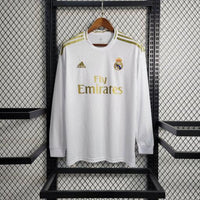 Real Madrid Shirt 2019 2020 Long Sleeve Retro