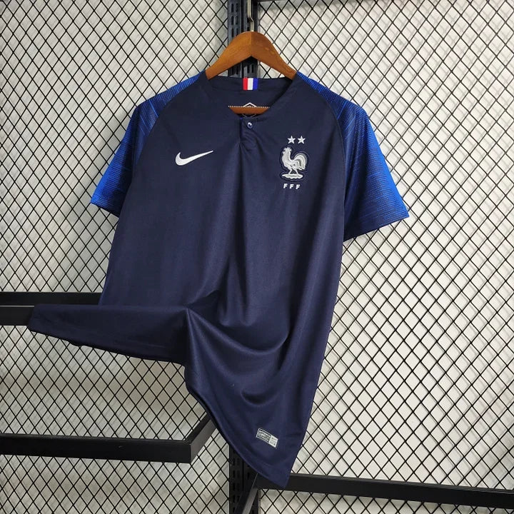Team of France Shirt Retro Shirt 2018