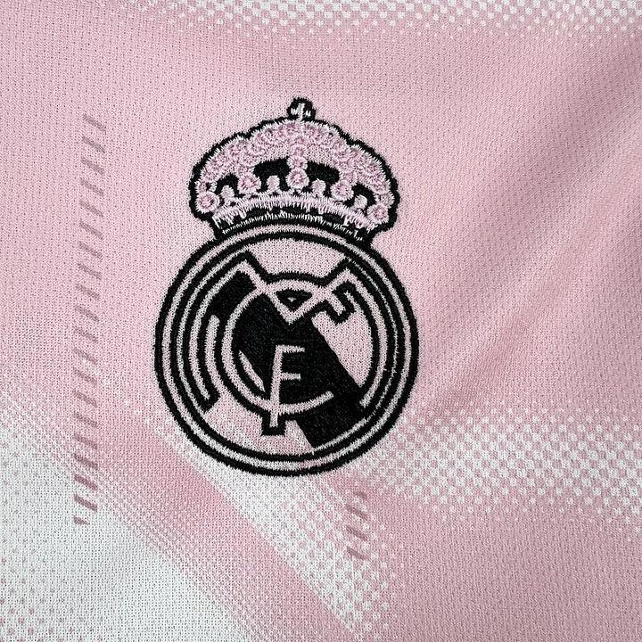 Real Madrid Concept Pink & White Shirt 2025