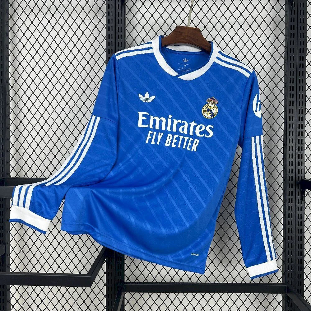 Real Madrid Long Sleeve Shirt 2025-26