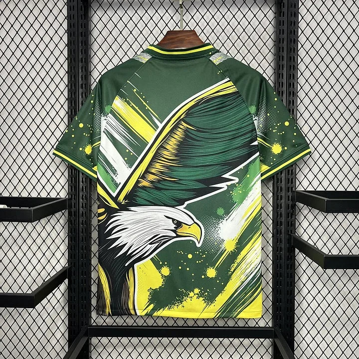 Brazil Concept Green Yellow Aigle Shirt 2024-25