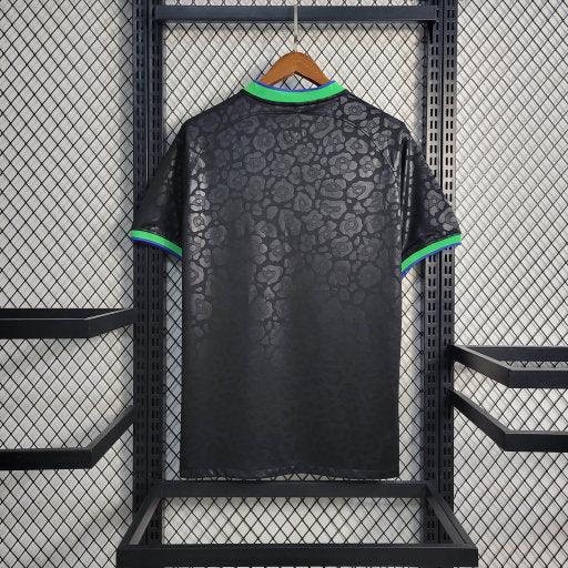 22/23 Brazil Leopard Black Shirt