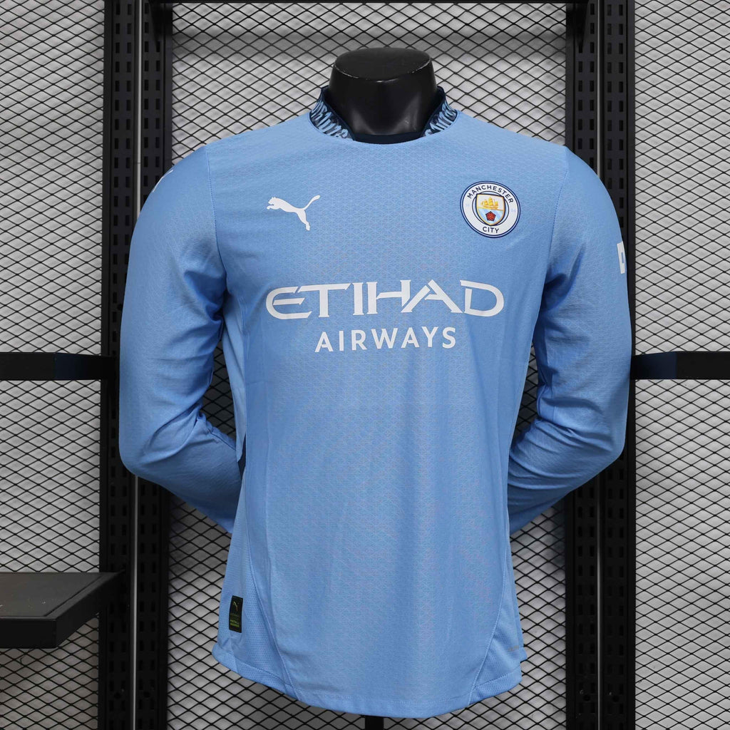 Manchester City Long Sleeve Shirt 2024-25