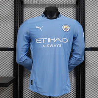 Manchester City Long Sleeve Shirt 2024-25
