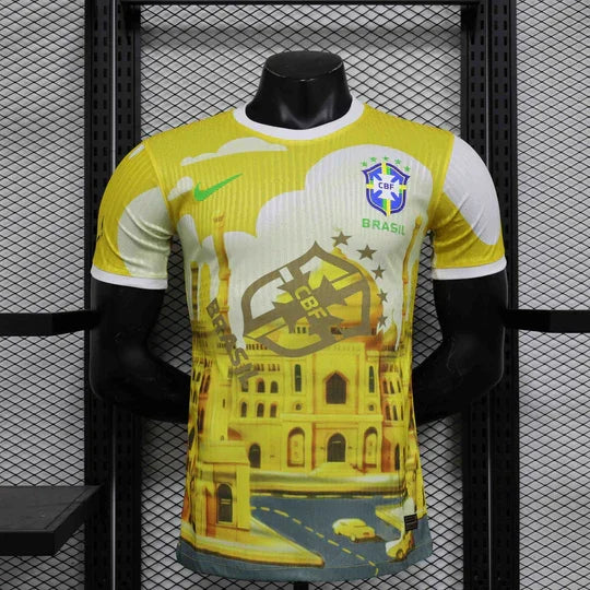 Brazil Concept Shirt 2025 Yellow