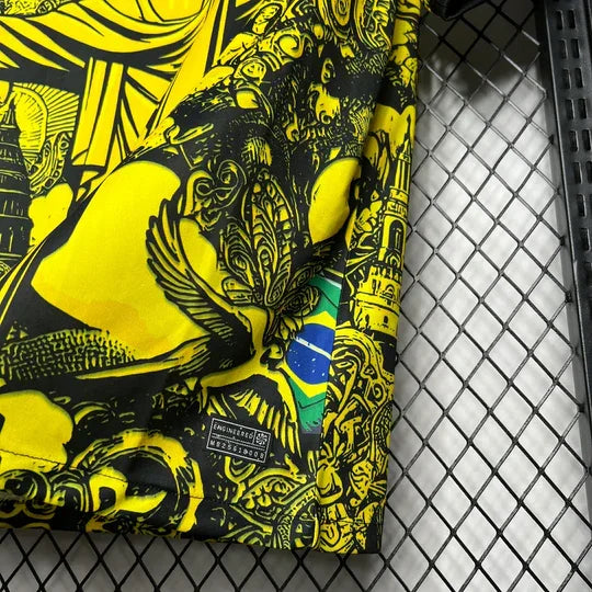 Brazil Concept Shirt 2024 Yellow