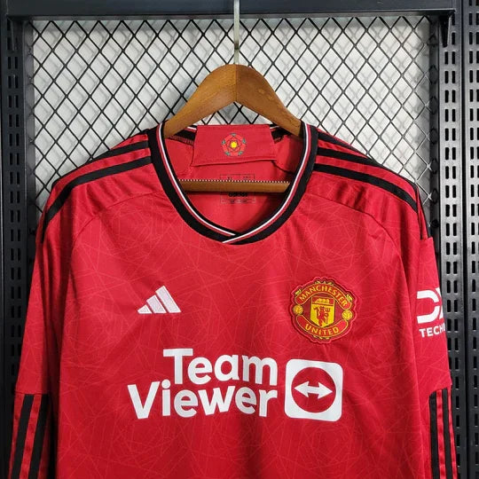Manchester United Shirt 2023 2024 Long Sleeve