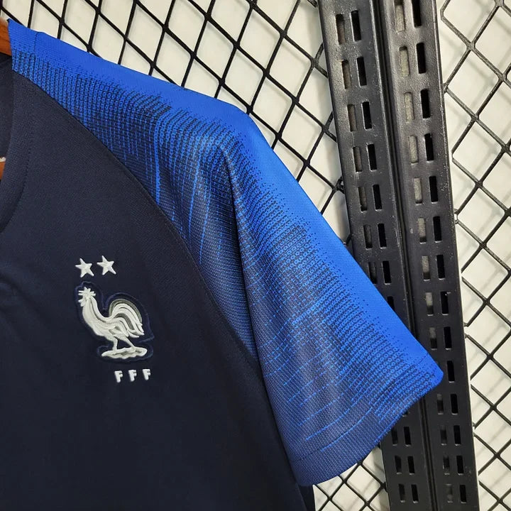 Team of France Shirt Retro Shirt 2018