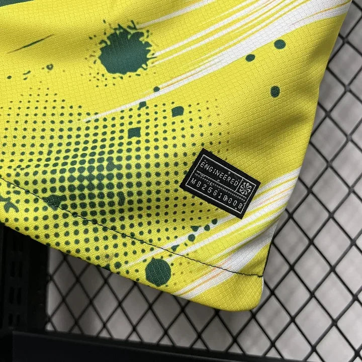 Brazil Concept Green Yellow Aigle Shirt 2024-25