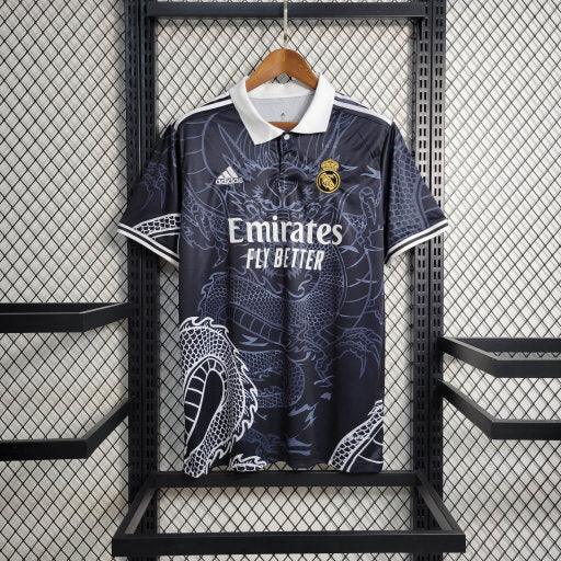 Real Madrid Shirt 2023-2024 Special Edition dragon Black