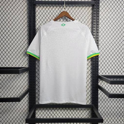 22-23 Brazil Leopard White Shirt
